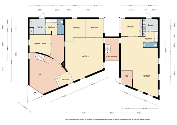 Floorplan - Minister Ruysstraat 4, 6162 XK Geleen